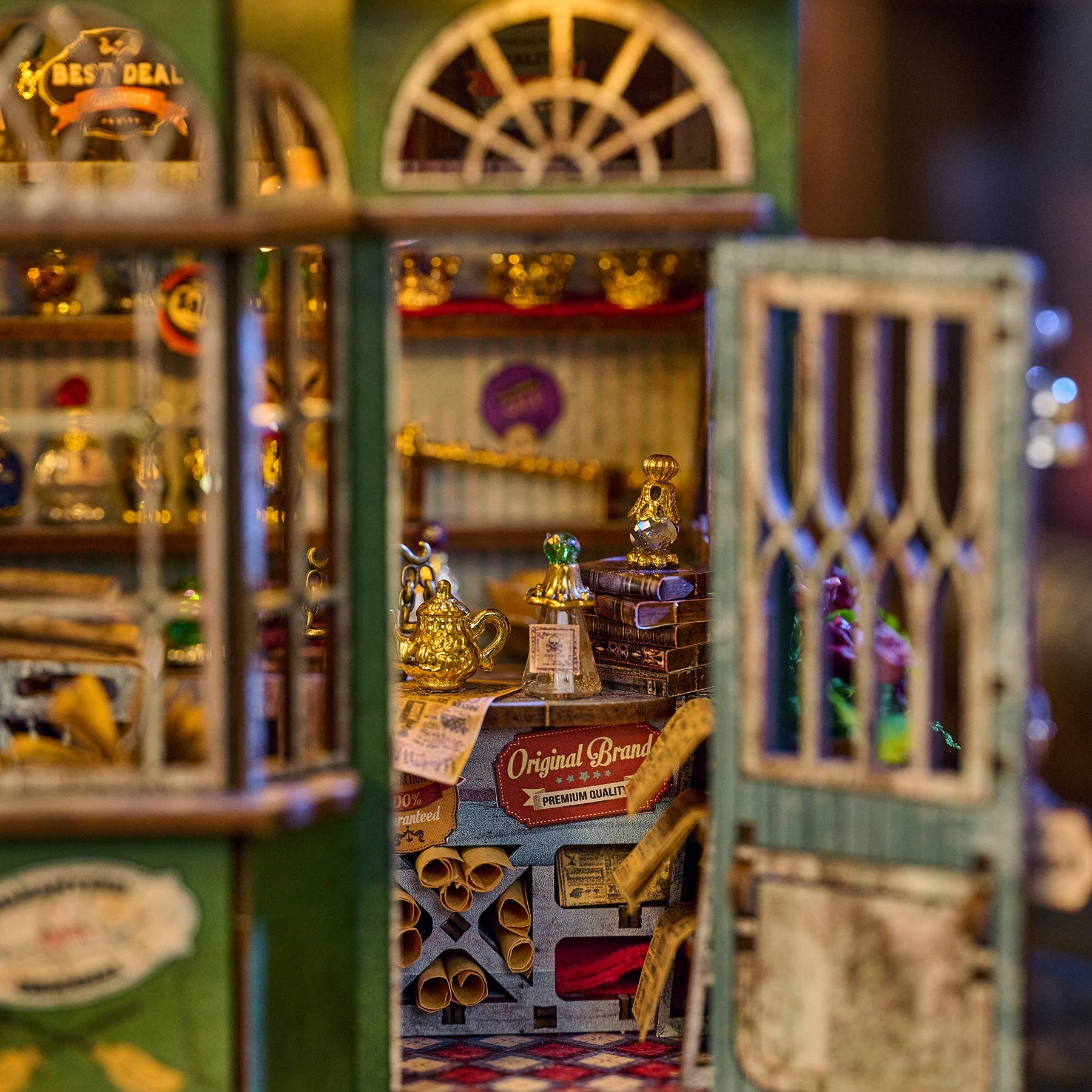 Hands Craft Model Kits > Other Model Kits DIY Book Nook Kit: Magic Shop 810101582462 MIN202