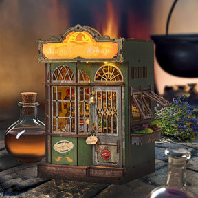 Hands Craft Model Kits > Other Model Kits DIY Book Nook Kit: Magic Shop 810101582462 MIN202