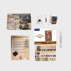 Hands Craft Model Kits > Other Model Kits DIY Book Nook Kit: Magic Study 810101583698 BNH103