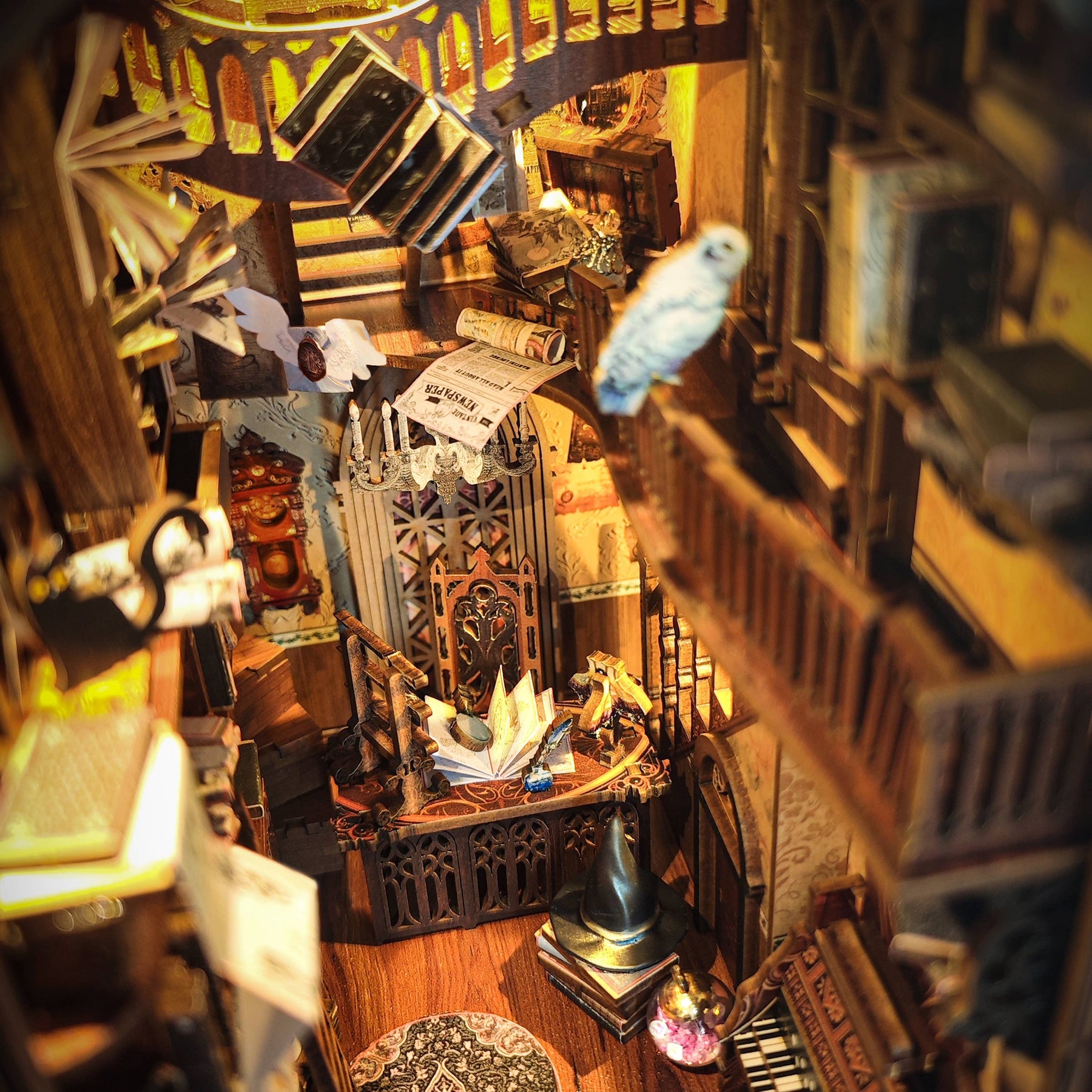 Hands Craft Model Kits > Other Model Kits DIY Book Nook Kit: Magic Study 810101583698 BNH103