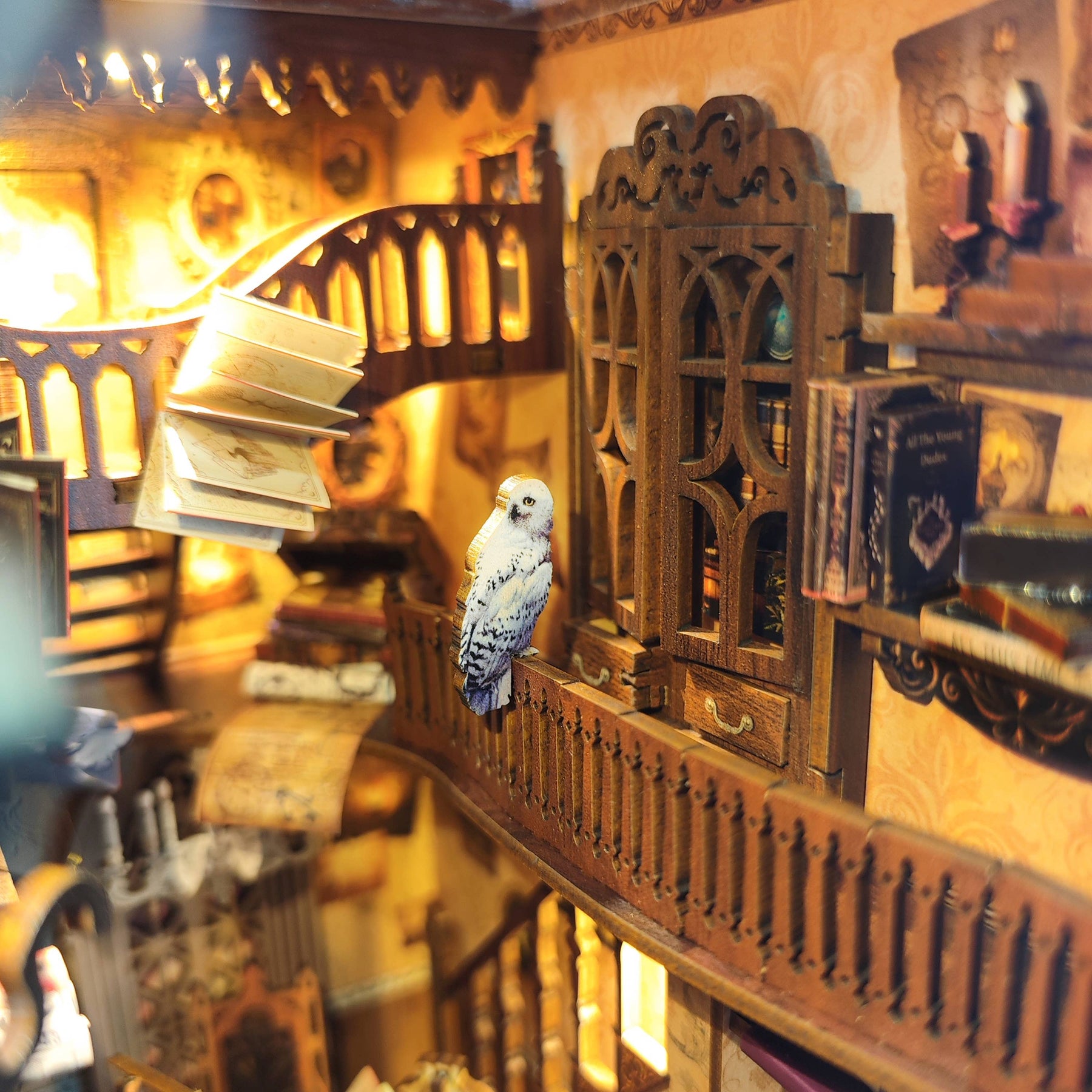 Hands Craft Model Kits > Other Model Kits DIY Book Nook Kit: Magic Study 810101583698 BNH103