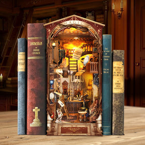 Hands Craft Model Kits > Other Model Kits DIY Book Nook Kit: Magic Study 810101583698 BNH103