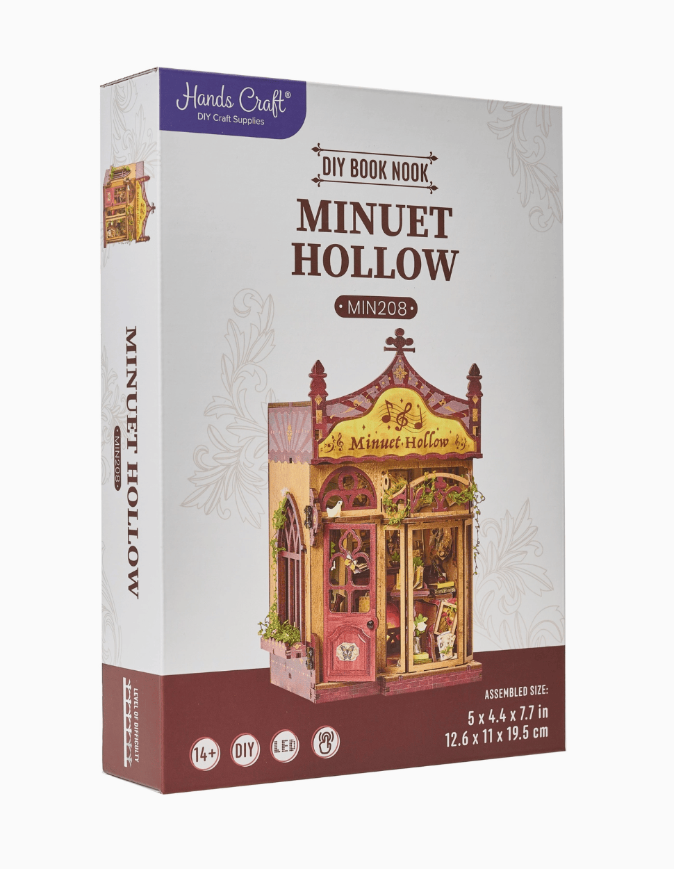Hands Craft Model Kits > Other Model Kits DIY Book Nook Kit: Minuet Hollow 810101583919 MIN208