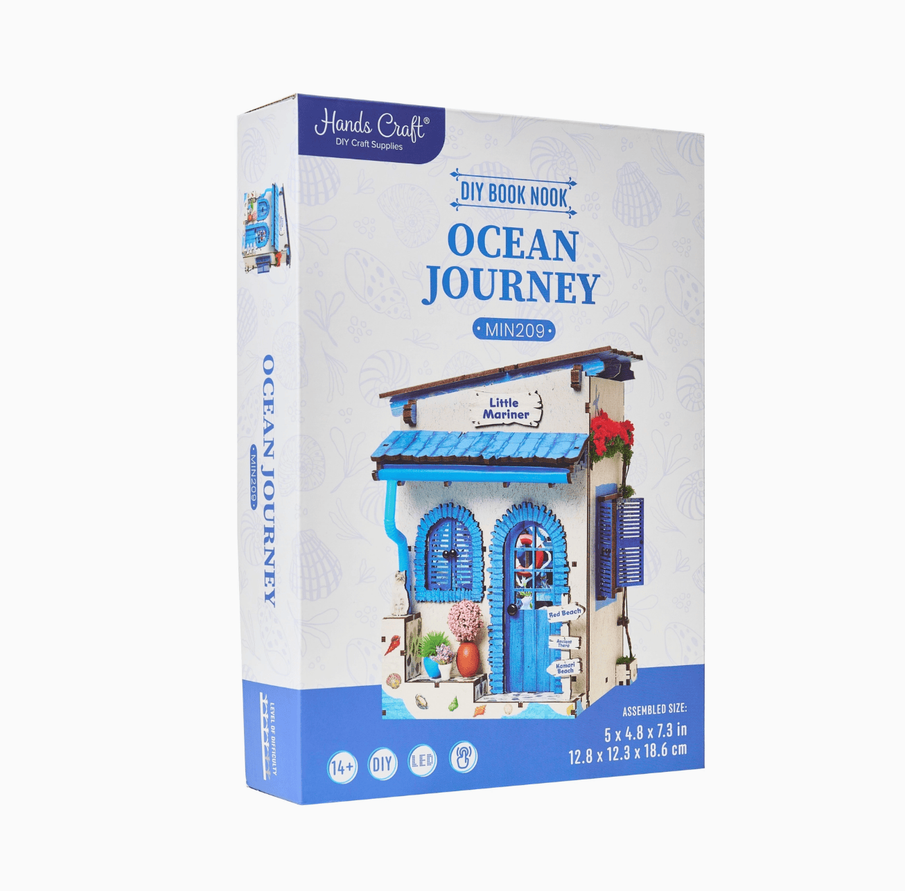 Hands Craft Model Kits > Other Model Kits DIY Book Nook Kit: Ocean Journey 810101583926 MIN209
