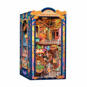 Hands Craft Model Kits > Other Model Kits DIY Book Nook Kit: Plaza de los Muertos 810101584084 HCB110