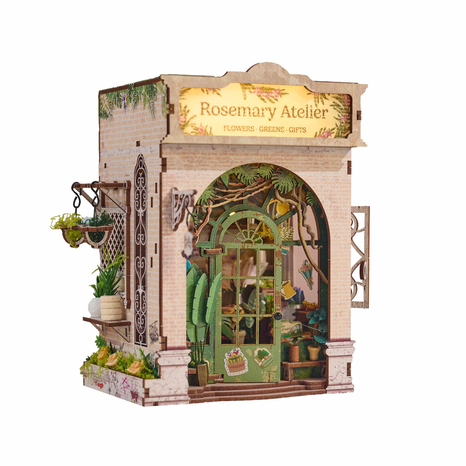 Hands Craft Model Kits > Other Model Kits DIY Book Nook Kit: Rosemary Atelier 810101583322 MIN204