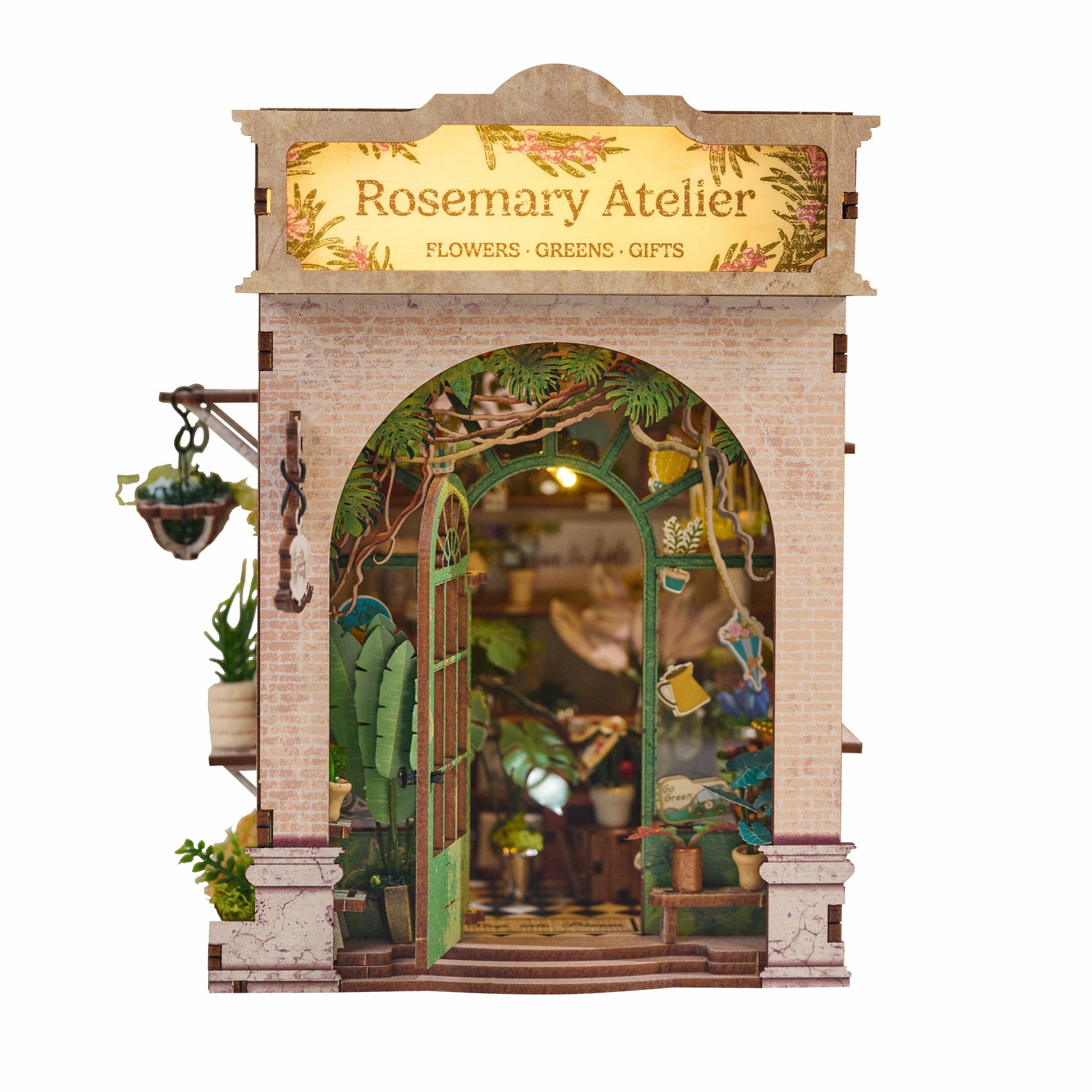 Hands Craft Model Kits > Other Model Kits DIY Book Nook Kit: Rosemary Atelier 810101583322 MIN204