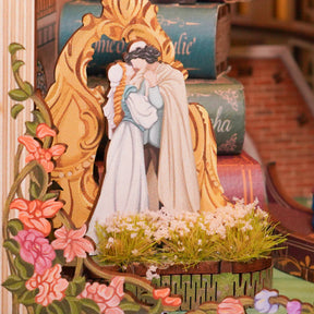Hands Craft Model Kits > Other Model Kits DIY Book Nook Kit: Shakespeare's Verse with Dust Cover 6971683351298 TQ129