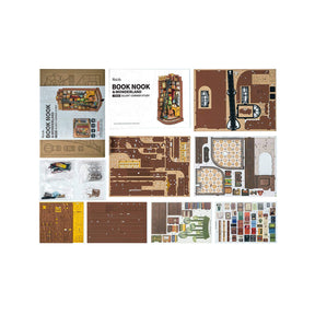 Hands Craft Model Kits > Other Model Kits DIY Book Nook Kit: Silent Corner Study 810101582271 TGE02