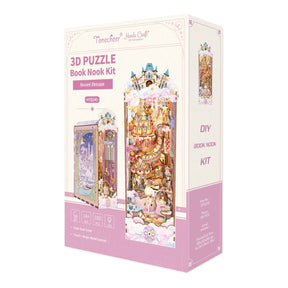 Hands Craft Model Kits > Other Model Kits DIY Book Nook Kit: Sweet Dream w/ Dust Cover 810101583308 HTQ145