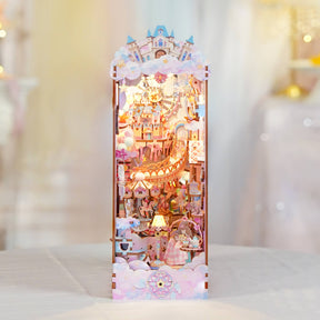 Hands Craft Model Kits > Other Model Kits DIY Book Nook Kit: Sweet Dream w/ Dust Cover 810101583308 HTQ145