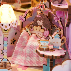 Hands Craft Model Kits > Other Model Kits DIY Book Nook Kit: Sweet Dream w/ Dust Cover 810101583308 HTQ145