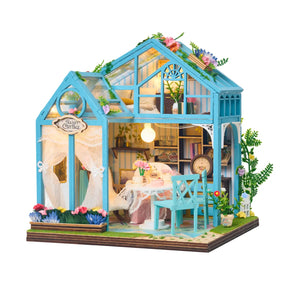Hands Craft Model Kits > Other Model Kits DIY Book Nook Kit: Tea Loft Cottage 810101583902 MIN107