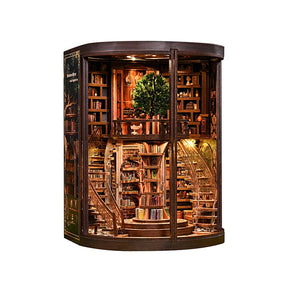 Hands Craft Model Kits > Other Model Kits DIY Book Nook Kit: Tree of Knowledge 810101583643 BNH301