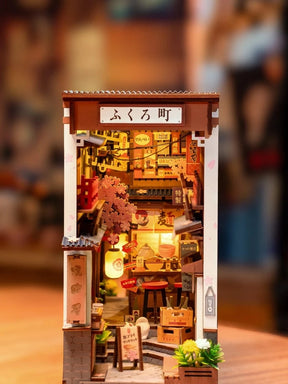 Hands Craft Model Kits > Other Model Kits DIY Book Nook: Sakura Wine Alley 810101581915 TGB11