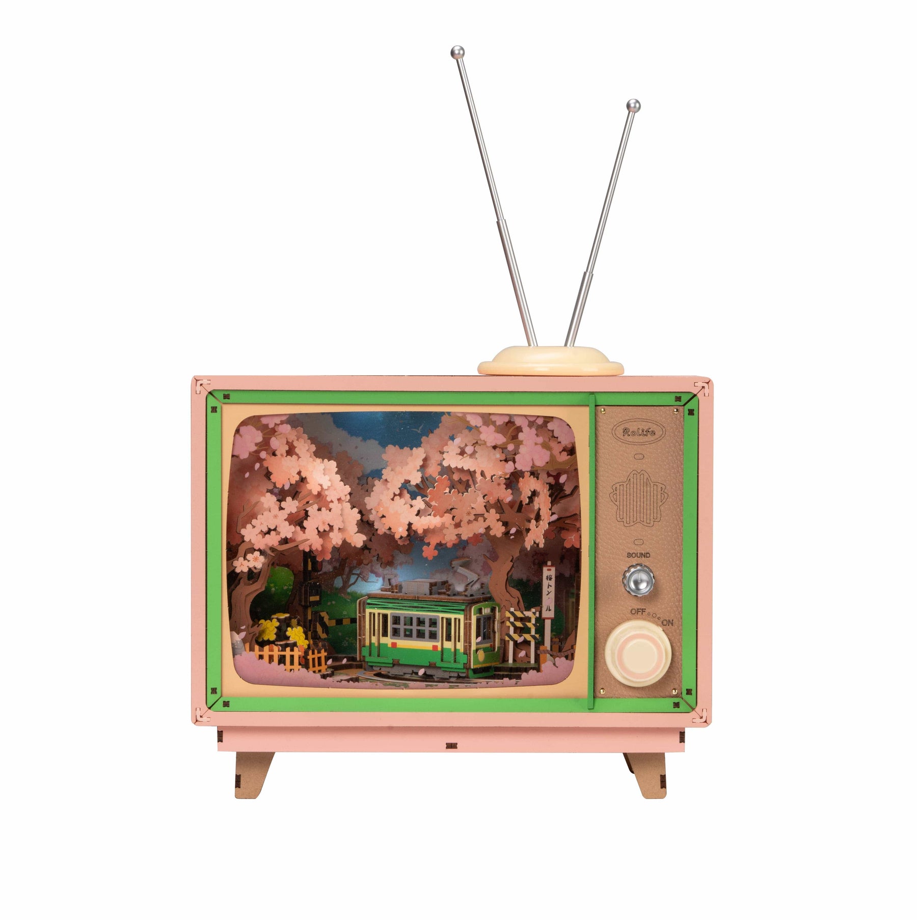 Hands Craft Model Kits > Other Model Kits DIY Mechanical Music Box: Sakura Dreamy Tour 810101583681 AMT02