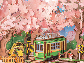 Hands Craft Model Kits > Other Model Kits DIY Mechanical Music Box: Sakura Dreamy Tour 810101583681 AMT02