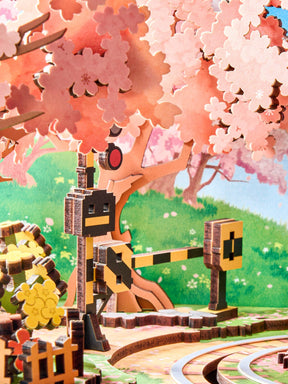 Hands Craft Model Kits > Other Model Kits DIY Mechanical Music Box: Sakura Dreamy Tour 810101583681 AMT02