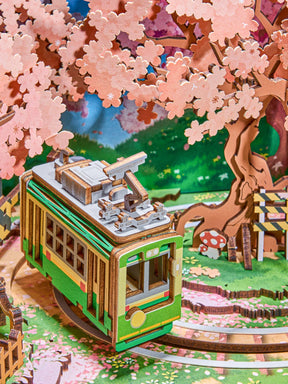 Hands Craft Model Kits > Other Model Kits DIY Mechanical Music Box: Sakura Dreamy Tour 810101583681 AMT02