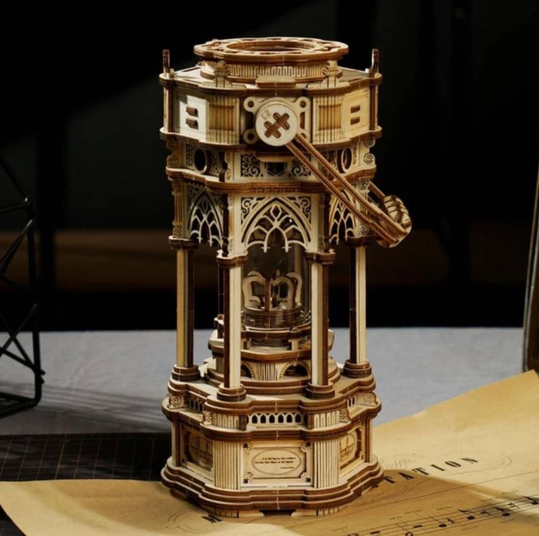 Hands Craft Model Kits > Other Model Kits DIY Mechanical Music Box: Victorian Lantern 850026738032 AMK61