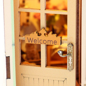 Hands Craft Model Kits > Other Model Kits DIY Miniature House Kit: Bella’s Blossom Corner 810101583933 BNH201