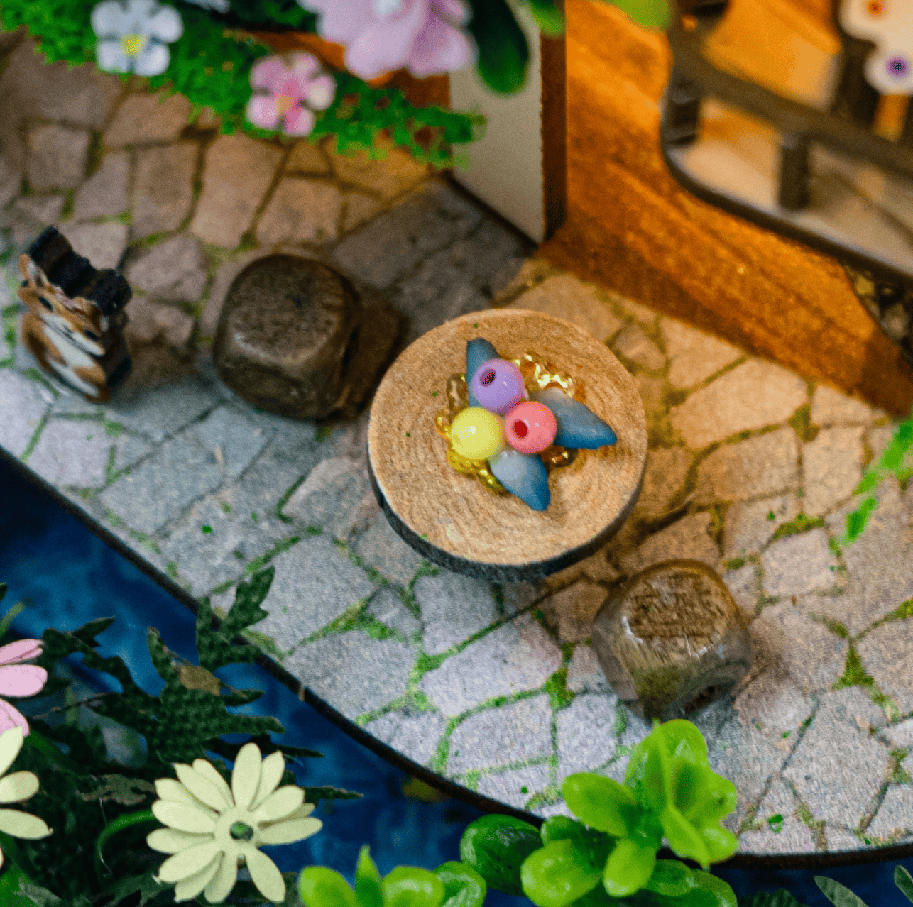 Hands Craft Model Kits > Other Model Kits DIY Miniature House Kit: Birchwood Villa 810101583940 MIN110