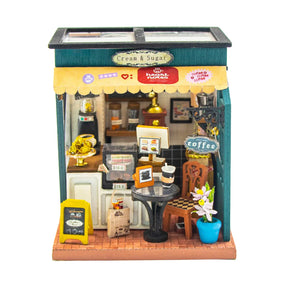 Hands Craft Model Kits > Other Model Kits DIY Miniature House Kit: Cream & Sugar 810101584008 MIN601