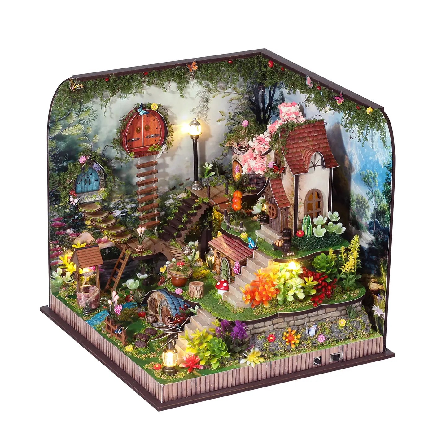 Hands Craft Model Kits > Other Model Kits Diy Miniature House Kit: Fairy House 810101582851 MIN502