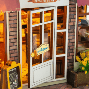 Hands Craft Model Kits > Other Model Kits DIY Miniature House Kit: Golden Bakehouse 810101583995 MIN403