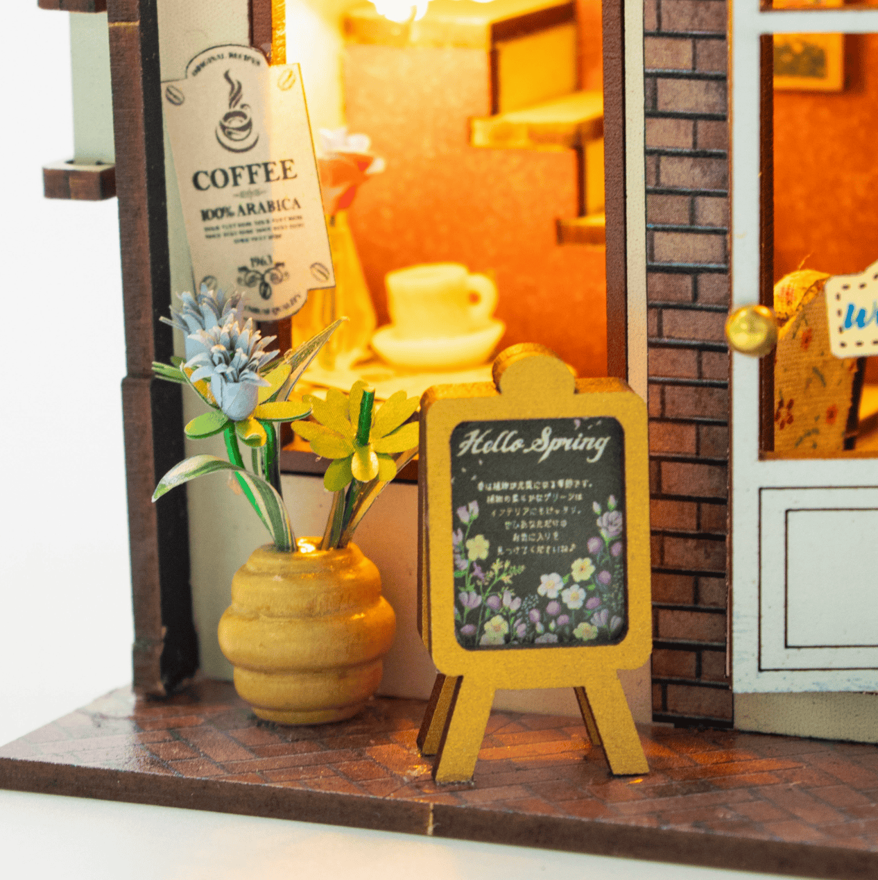 Hands Craft Model Kits > Other Model Kits DIY Miniature House Kit: Golden Bakehouse 810101583995 MIN403