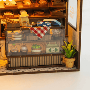 Hands Craft Model Kits > Other Model Kits DIY Miniature House Kit: Golden Bakehouse 810101583995 MIN403