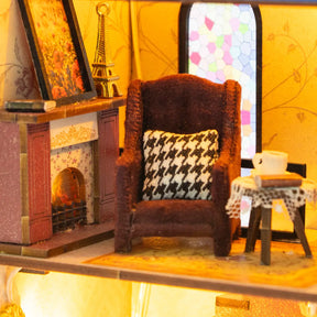 Hands Craft Model Kits > Other Model Kits DIY Miniature House Kit: Golden Bakehouse 810101583995 MIN403