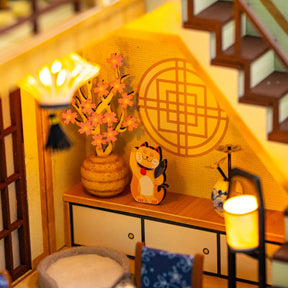 Hands Craft Model Kits > Other Model Kits DIY Miniature House Kit: Hikari House 810101583964 MIN112