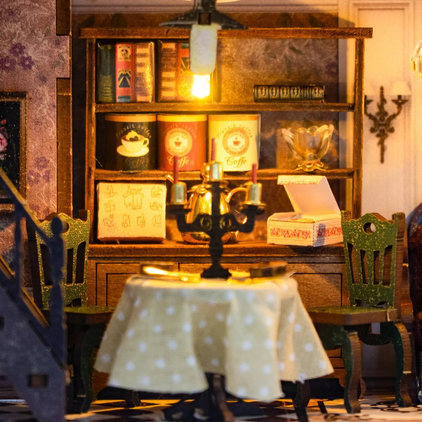 Hands Craft Model Kits > Other Model Kits DIY Miniature House Kit: Marigold Manor 810101583988 MIN402