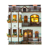 Hands Craft Model Kits > Other Model Kits DIY Miniature House Kit: Marigold Manor 810101583988 MIN402