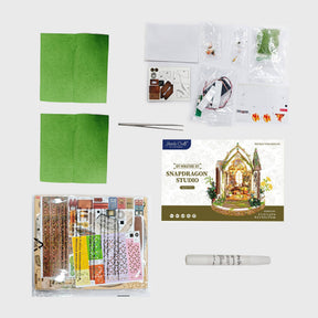 Hands Craft Model Kits > Other Model Kits DIY Miniature House Kit: Snapdragon Studio 810101583797 MIN702