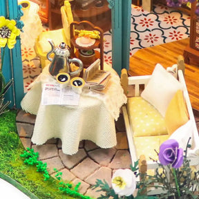 Hands Craft Model Kits > Other Model Kits DIY Miniature House Kit: Teas and Tapas 810101583896 MIN109