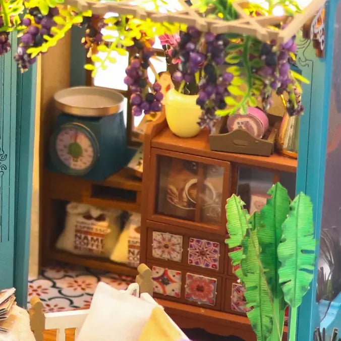 Hands Craft Model Kits > Other Model Kits DIY Miniature House Kit: Teas and Tapas 810101583896 MIN109