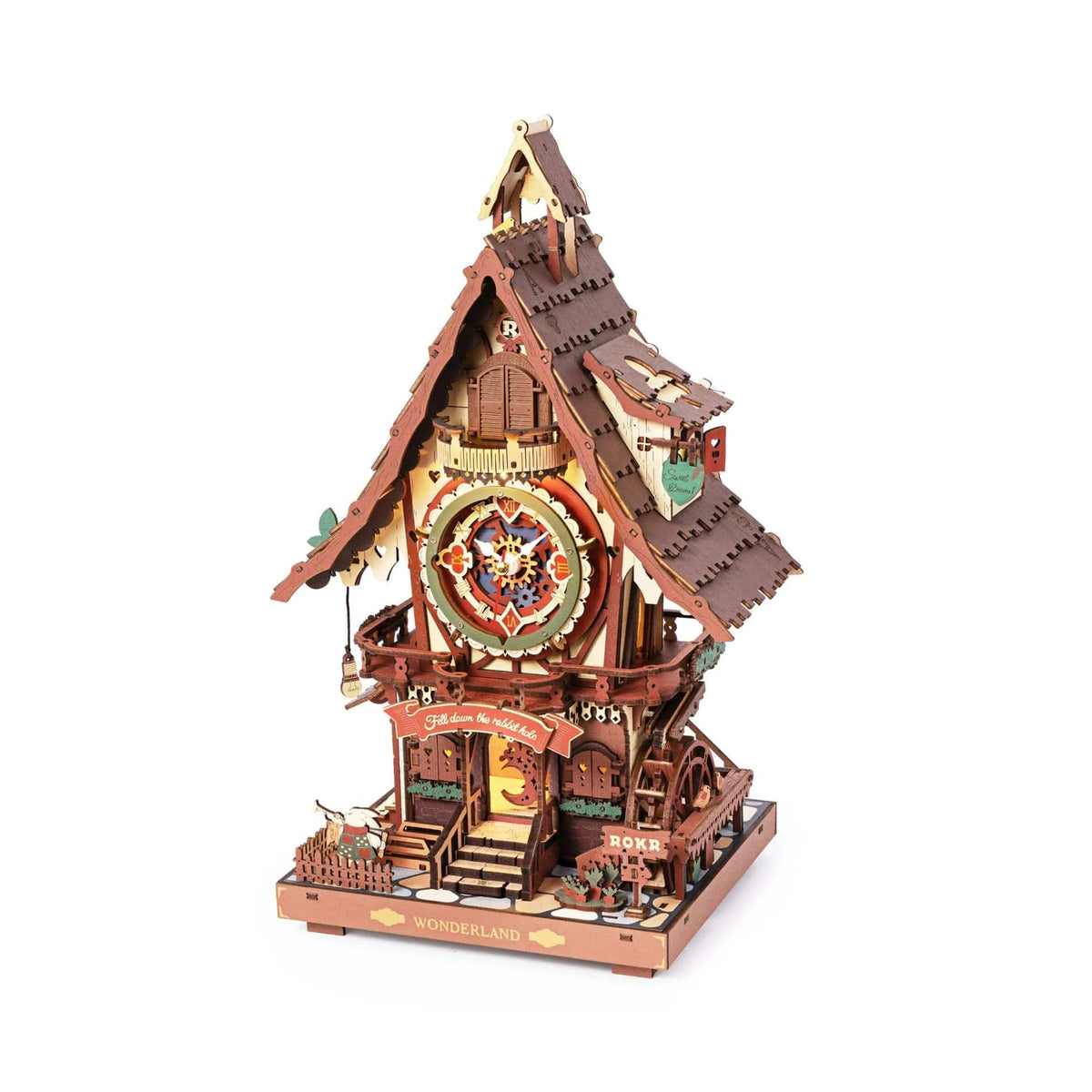 Hands Craft Model Kits > Other Model Kits Diy Wooden Puzzle: Cukoo Clock 810101581960 LC901C