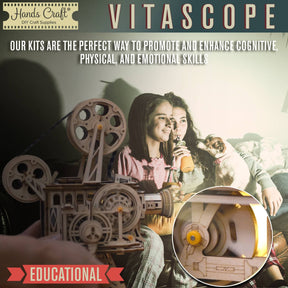 Hands Craft Model Kits > Other Model Kits DIY Wooden Puzzle: Vitascope 850005994275 LK601
