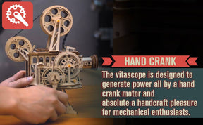 Hands Craft Model Kits > Other Model Kits DIY Wooden Puzzle: Vitascope 850005994275 LK601
