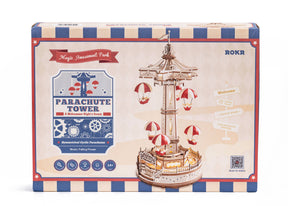 Hands Craft Model Kits > Other Model Kits Electro-Mechanical Wooden Puzzle: Parachute Tower 810101580420 EA01