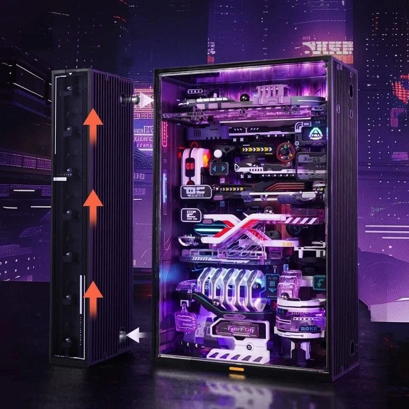 Hands Craft Model Kits > Other Model Kits Hands Craft - Diy Marble Run: the Future City (Marble Auto Lift Module) 810101581878 MR02S