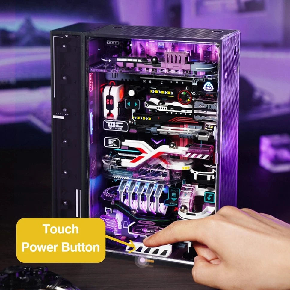 Hands Craft Model Kits > Other Model Kits Hands Craft - Diy Marble Run: the Future City (Marble Auto Lift Module) 810101581878 MR02S