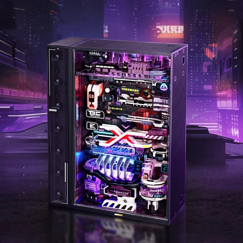 Hands Craft Model Kits > Other Model Kits Hands Craft - Diy Marble Run: the Future City (Marble Auto Lift Module) 810101581878 MR02S