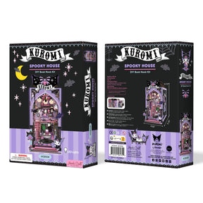 Hands Craft Model Kits > Other Model Kits Kuromi Spooky House - DIY Book Nook Kit 810101581755 HCB108