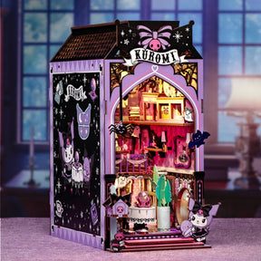 Hands Craft Model Kits > Other Model Kits Kuromi Spooky House - DIY Book Nook Kit 810101581755 HCB108