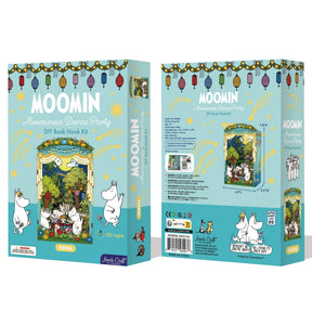 Hands Craft Model Kits > Other Model Kits Moomin Moominous Dance Party  - DIY Book Nook Kit 810101582936 HCB206