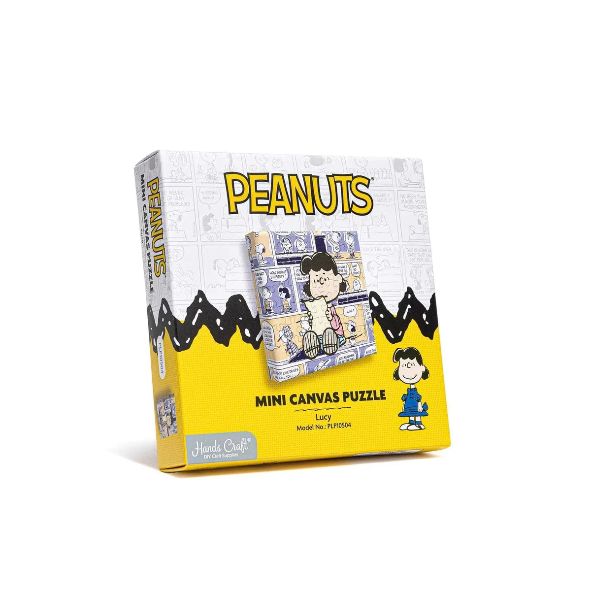 Hands Craft Model Kits > Other Model Kits Peanuts® Mini Canvas Puzzle: Lucy 810101581717 PLP10504