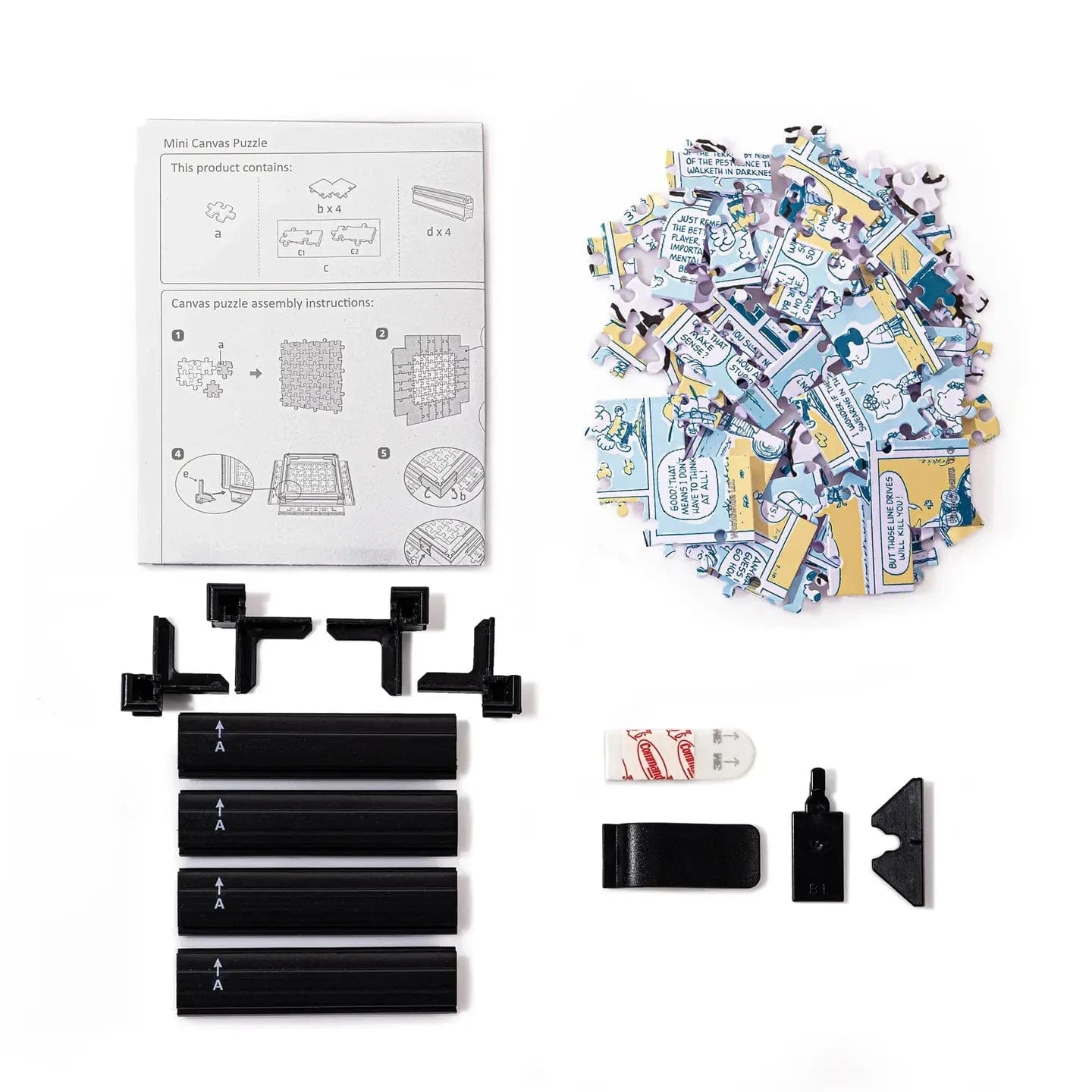 Hands Craft Model Kits > Other Model Kits Peanuts® Mini Canvas Puzzle: Snoopy 810101581694 PLP10502